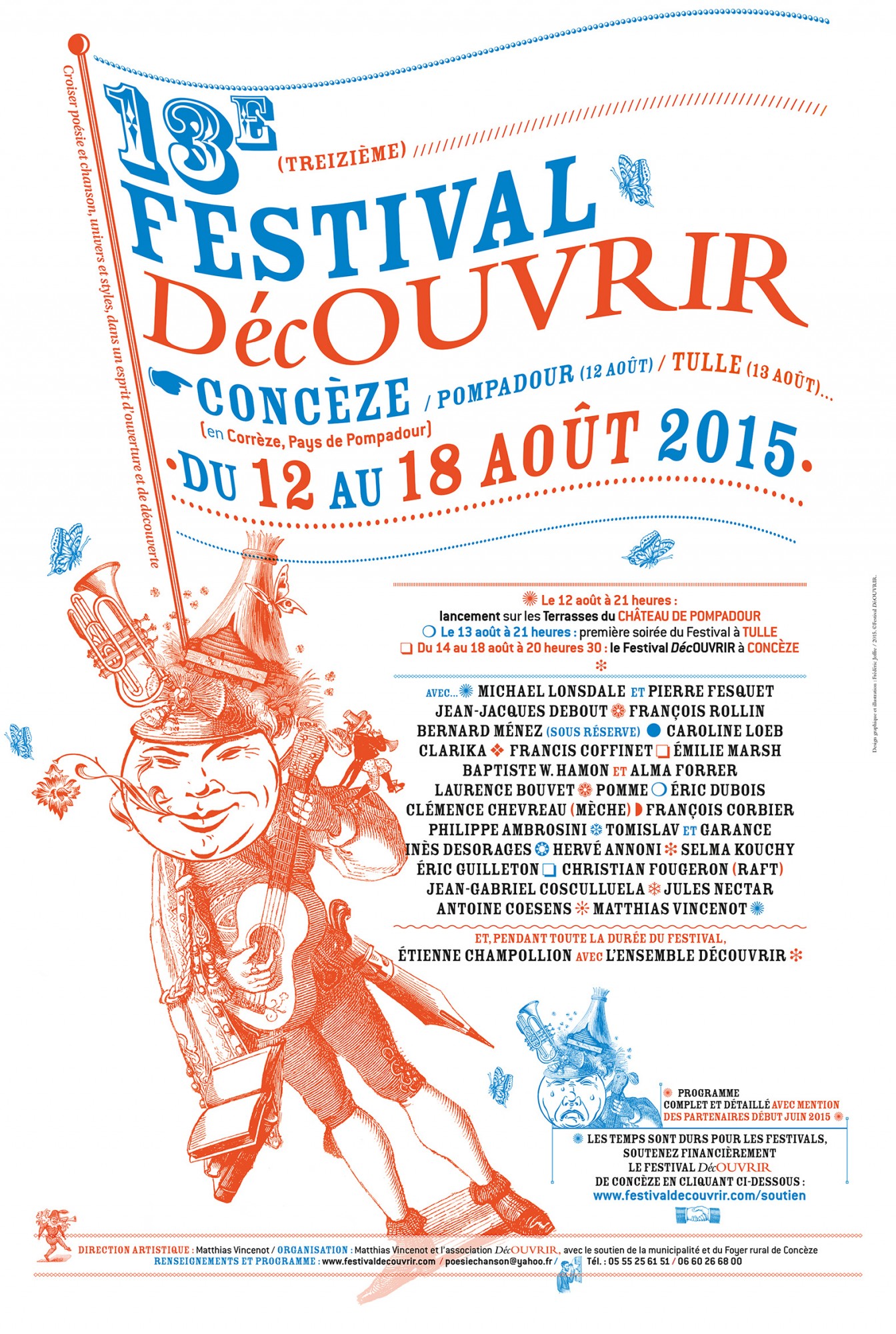 Affiche Festival DécOUVRIR